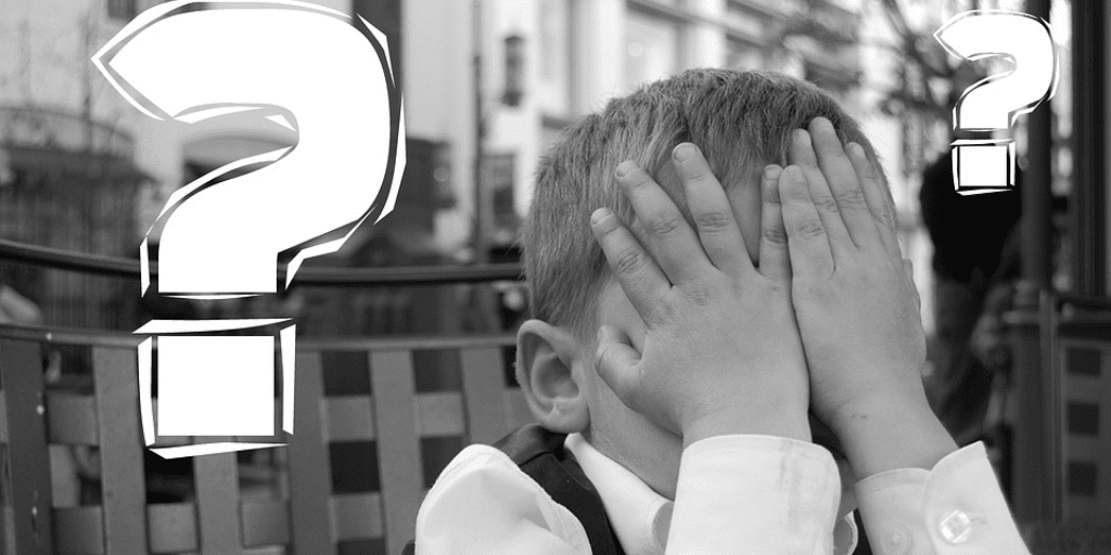Embarassed Child covering face- 7 Common LinkedIn mistakes blog - https://globaldotmedia.com